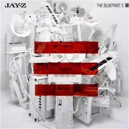 Jay-z The Blueprint 3 album cover. Tagged with: Jay-Z Kanye West Rihanna