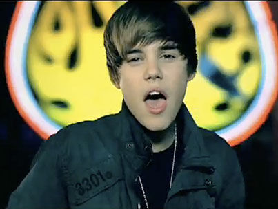 Justin Bieber One Time Music Video. with Bieber on “One Time”