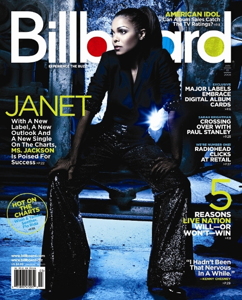Janet Jackson on the cover of “Billboard”