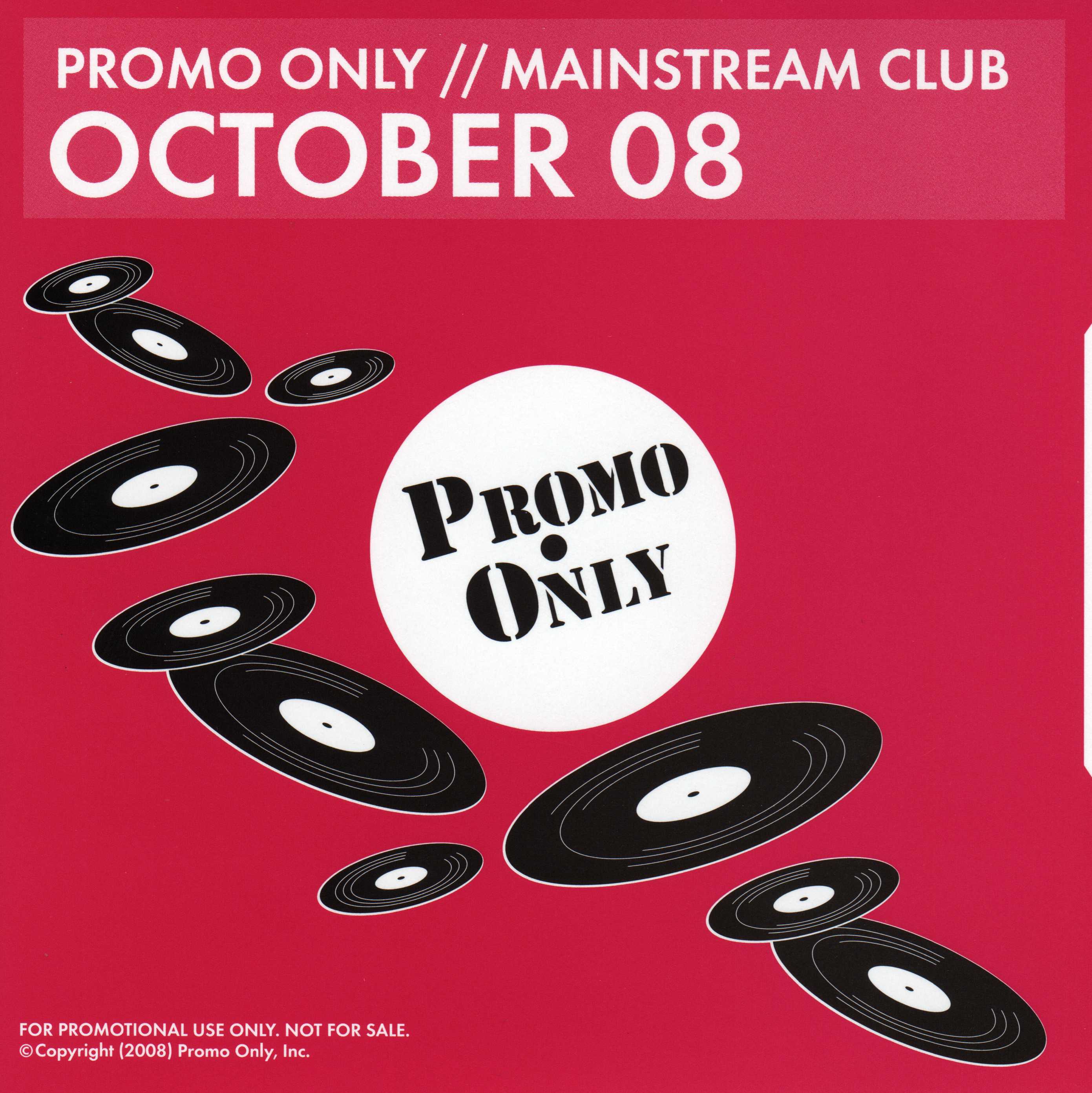 Promo Only: Mainstream Club October 2008