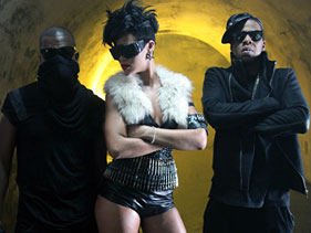 Jay-Z, Rihanna & Kanye West – “Run This Town” Music Video