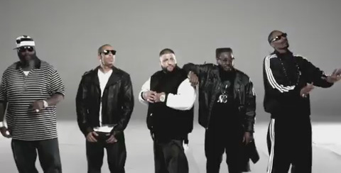 DJ Khaled feat. T-Pain, Ludacris, Rick Ross & Snoop Dogg – All I Do Is Win Music Video