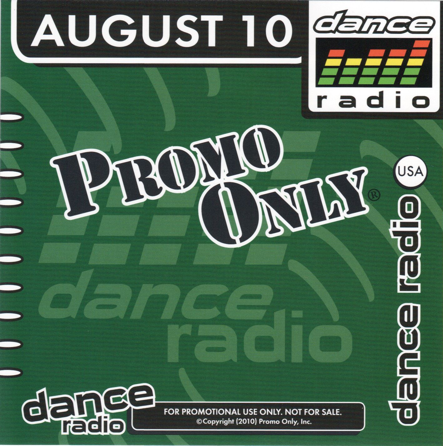 Promo Only: Dance Radio August 2010