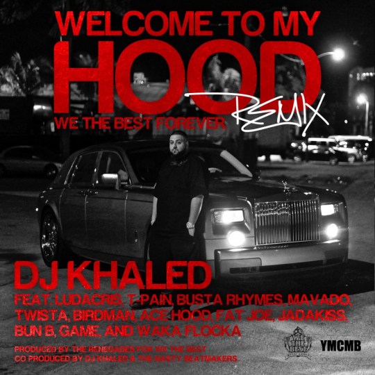 DJ Khaled – Welcome To My Hood (Remix) feat. Ludacris, T-Pain, Busta Rhymes, Mavado, Twista, Birdman, Ace Hood, Fat Joe, Jadakiss, Bun B, Game & Waka Flocka