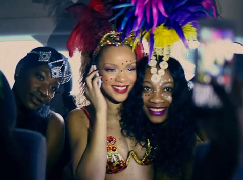 Rihanna – Cheers (Drink To That) Music Video