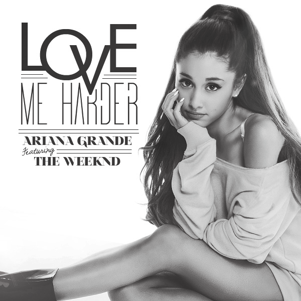 Ariana Grande Love Me Harder The Weeknd single cover art
