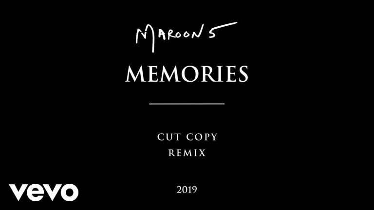 Maroon 5 – Memories (Cut Copy Remix)