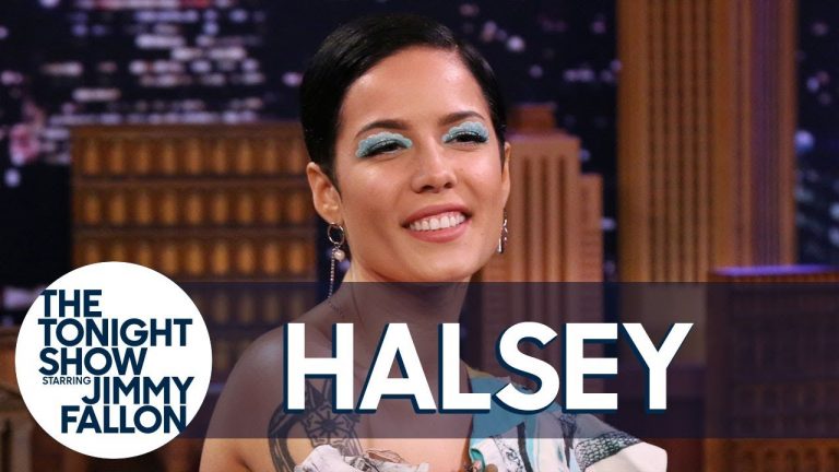 Halsey Talks Kissing Evan Peters and Recites Graveyard Lyrics