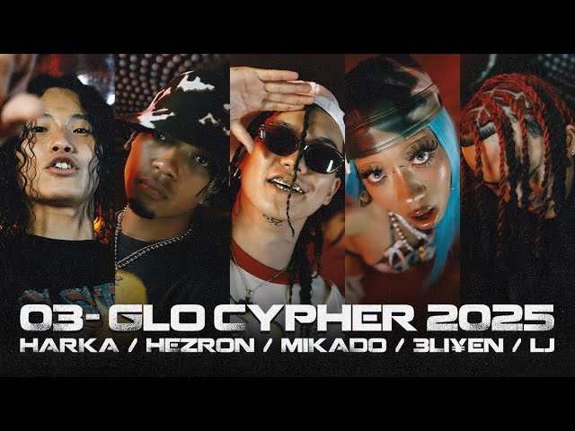 Glo Cypher 2025 – MIKADO, 3Li¥en, lj, Hezron, HARKA