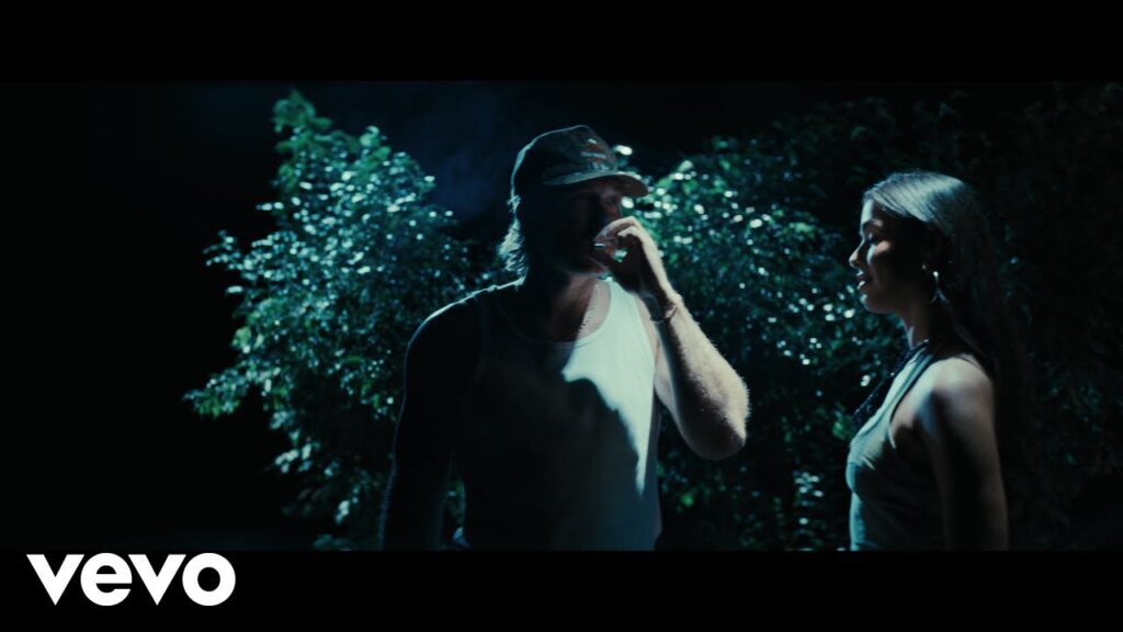 Morgan Wallen (left), "20 Cigarettes" Music Video