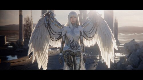 "Bad Angel" music video // Anyma, LISA