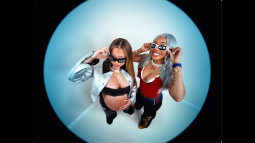 "GOMF" music video // Latto (right), GloRilla (right)