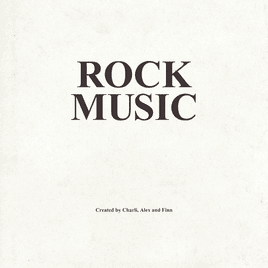 'Rock Music' single cover art // Charlie XCX