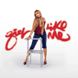 "Girl Like Me" single cover art // PinkPantheress