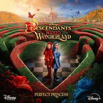 'Perfect Princess' official Single Cover art // Kylie Cantrall, Malia Baker & Descendants