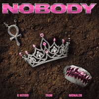'Nobody' cover art // Trim, G Herbo, & Monaleo