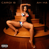 'AH HA' single cover art // Cardi B