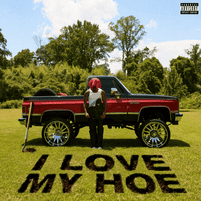'I Love My Hoe' single cover art // Hunxho