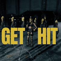 'Get Hit' single cover art // Trim