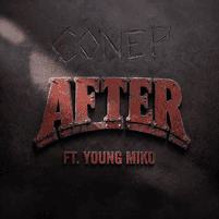 'After' single cover art // Conep, Young Miko