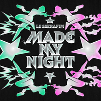 'Made My Night' single cover art // LE SSERAFIM