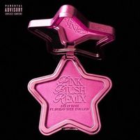 'Pink Blush (Remix)' single cover art // Dolly Babe & Megah Thee Stallion
