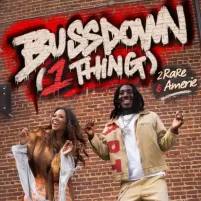 'Buss Down (1 Thing)' single cover art // 2Rare, Amerie